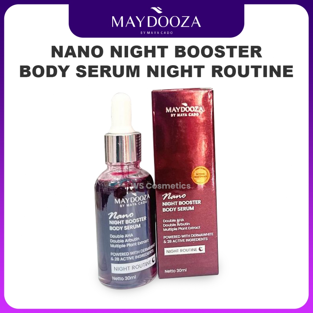 (exp 07 2026)  Maydooza Serum Merah - Night Booster Body Serum