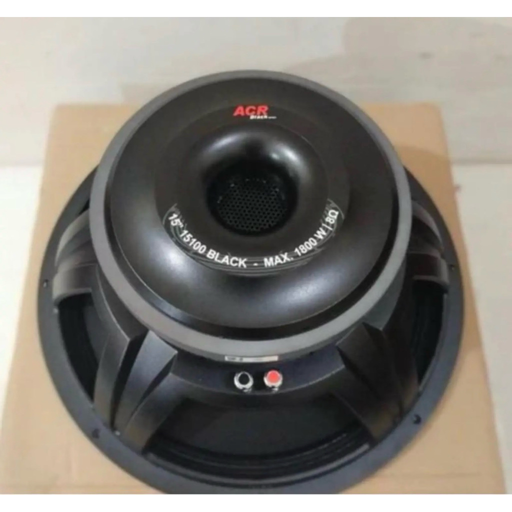Speaker 15 inch Acr 15100 Black subwoofer