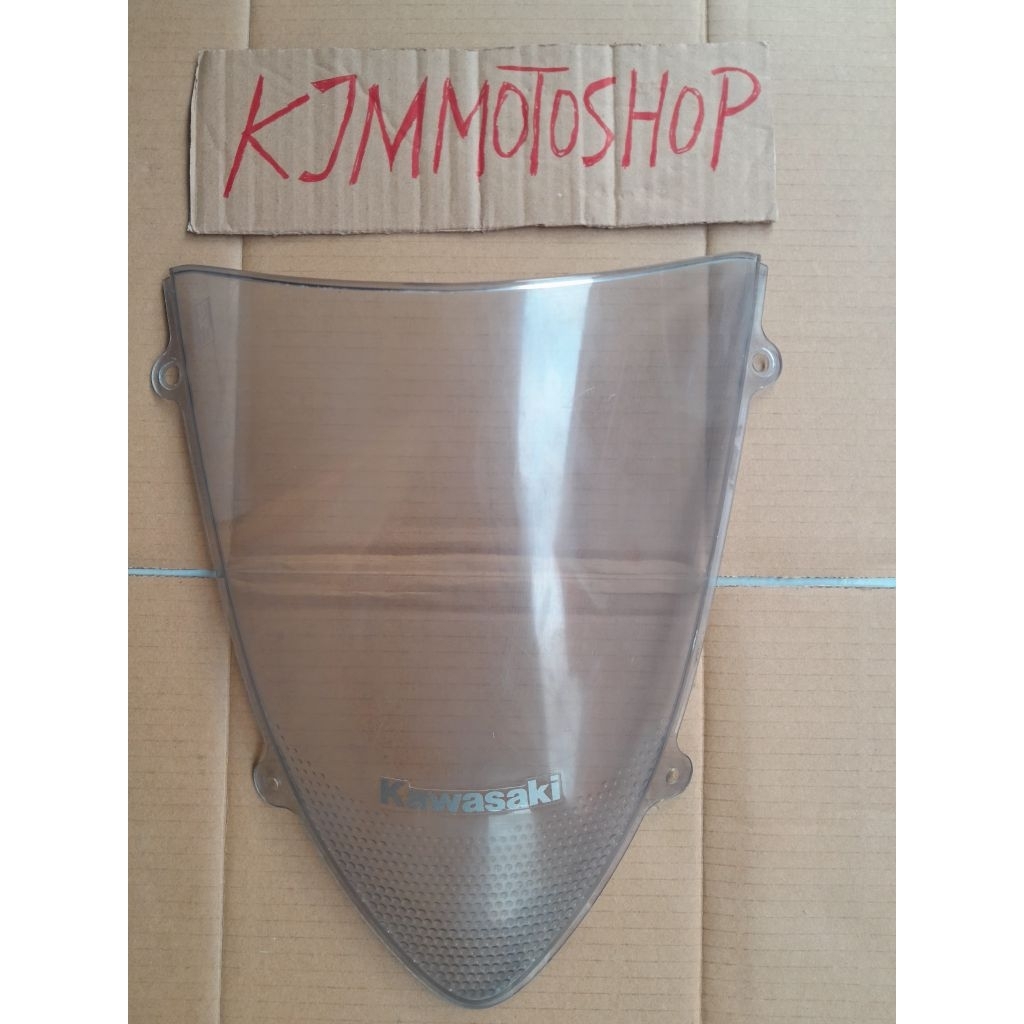 VISOR WINDSHIELD KAWASAKI NINJA 250R KARBU ORIGINAL 2ND SECOND ORI