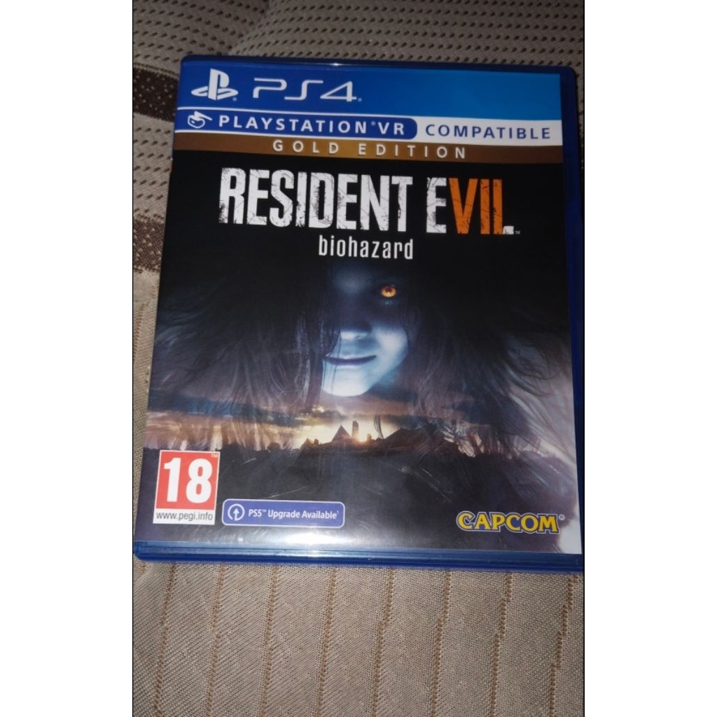 BD/kaset PS4 RE 7 Gold Edition