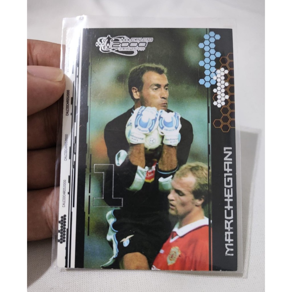 Kartu Marchegiani Lazio Itali - Calcio 2000