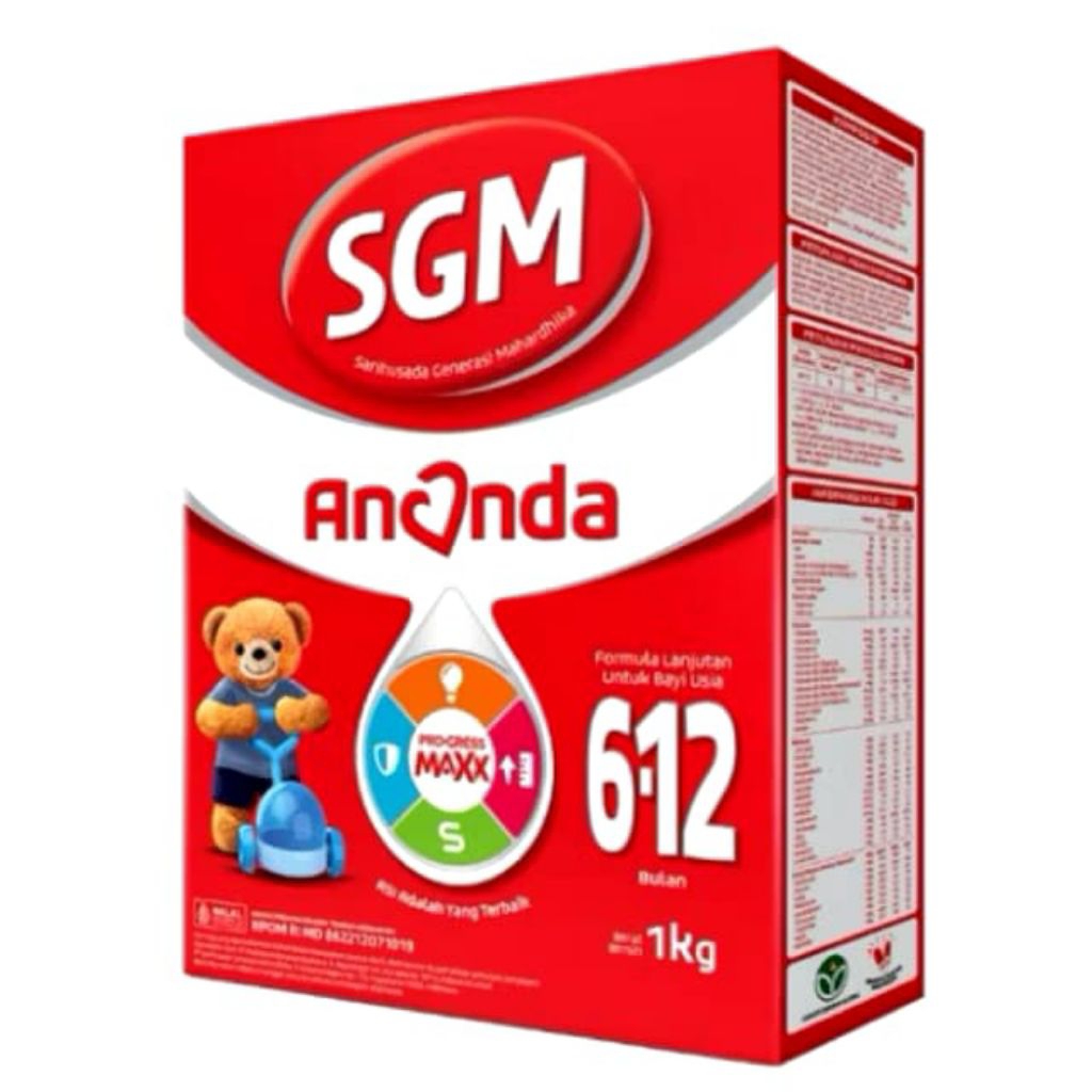 TERMURAH Susu SGM 2 Ananda 6-12 Bulan 1000gr