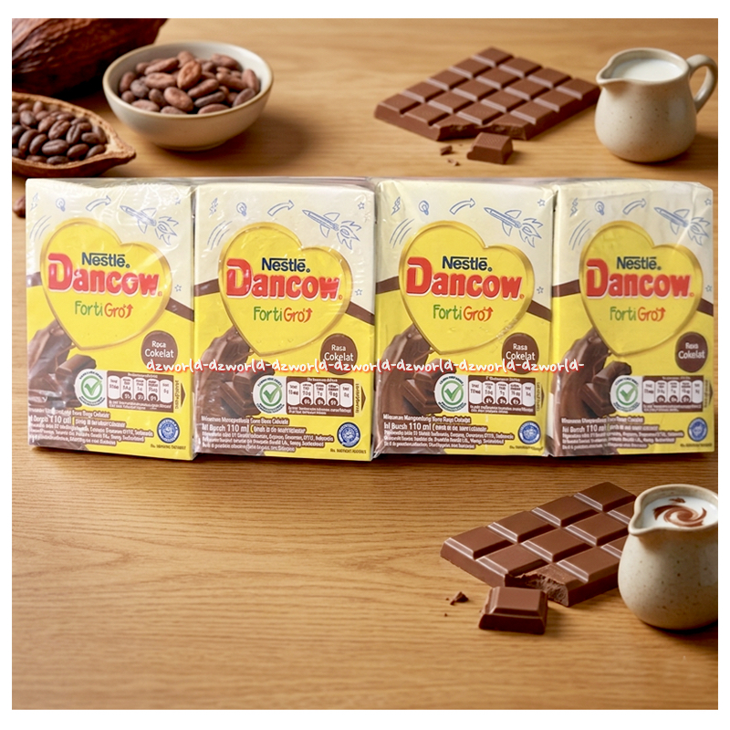 Nestle Dancow Fortigrow 110ml Rasa Vanilla Susu Uht Siap Minum Dancow mini Vanila Flavour Strawberry