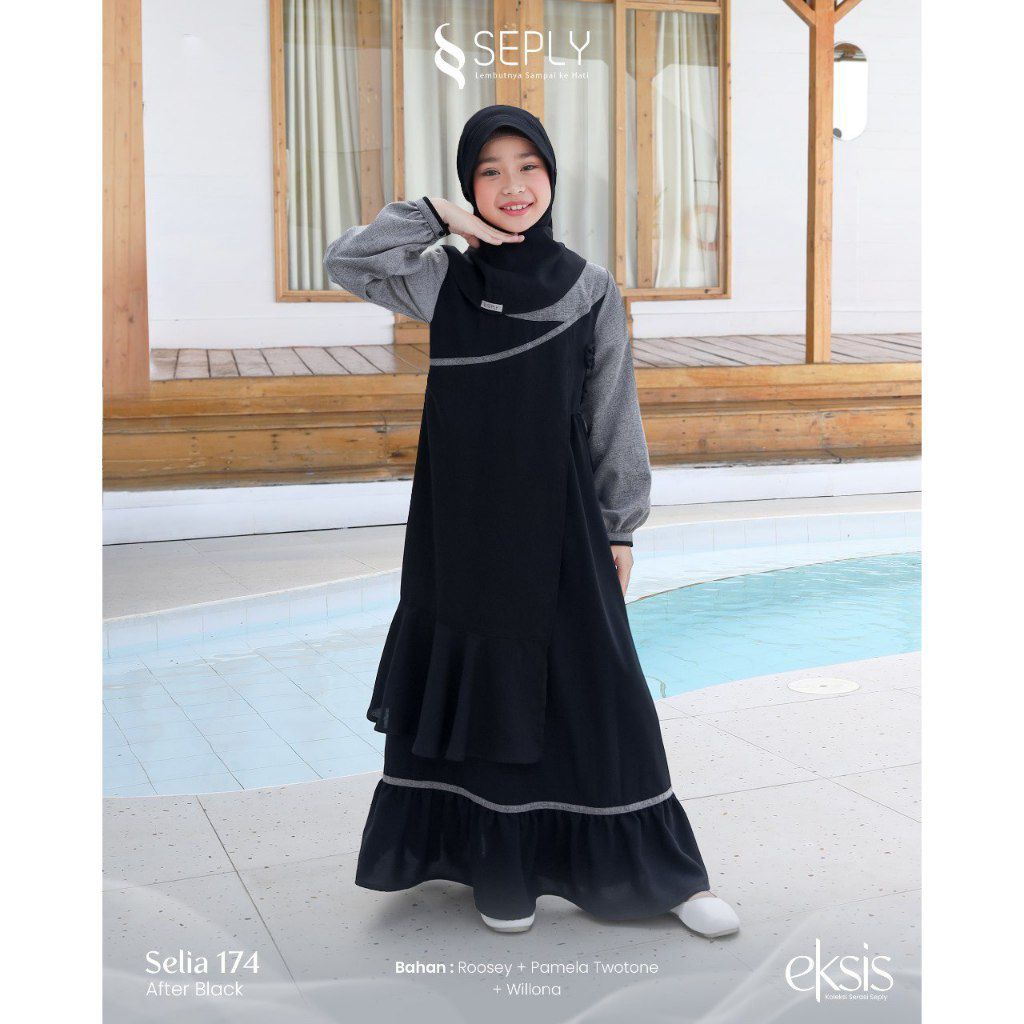 Promo gamis anak seply model no. O