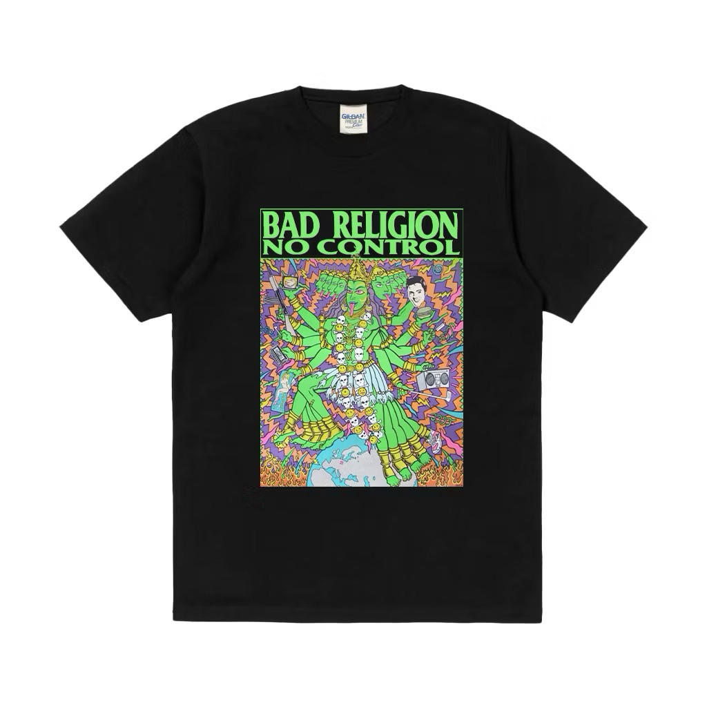T-shirt Band Bad Religion No Cobtrol Kozik