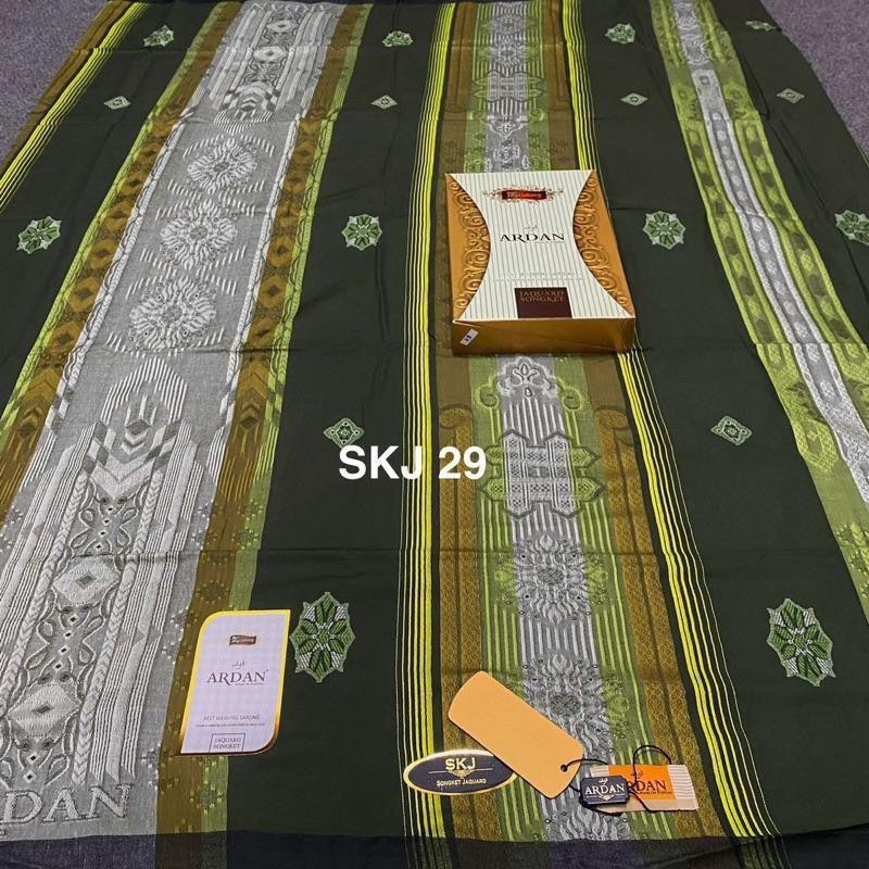 SARUNG ARDAN SKJ GOLD (songket jaguart)