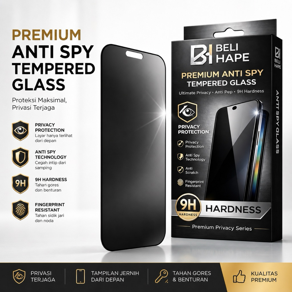 Beli Hape Tempered Glass anti spy infinix GT 30, Gt 30 pro