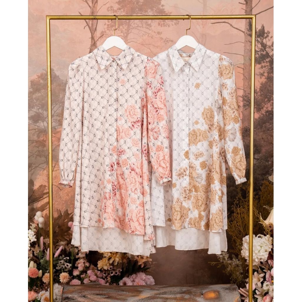 WEARING KLAMBY ROSETTE TUNIC