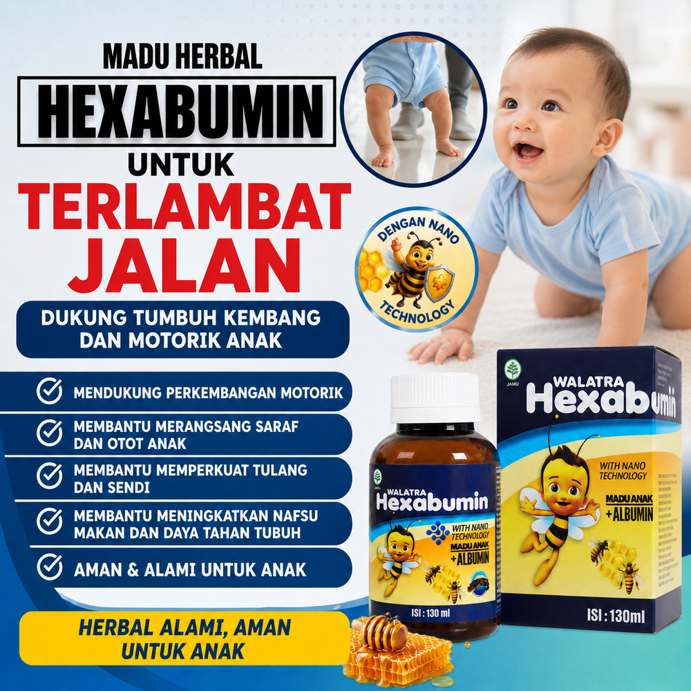 Obat Untuk Anak Terlambat Jalan,Madu Herbal Obat Cepat Berdiri & jalan Anak,Vitamin Anak Cepat Jalan