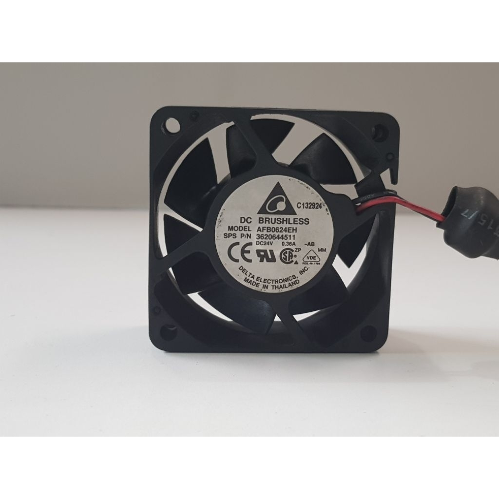 Fan kipas Delta DC 24V-0,36A 6x6cm 2pin