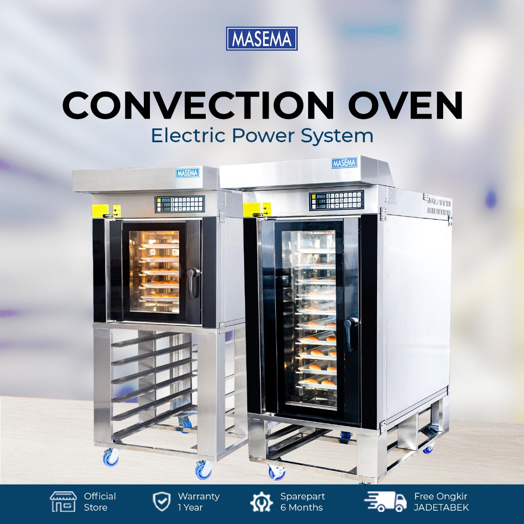 Masema Electric Rotary Covenction Oven Mesin Panggang Roti