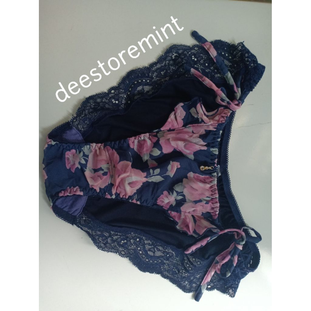 brief flower sifon panty tali samping