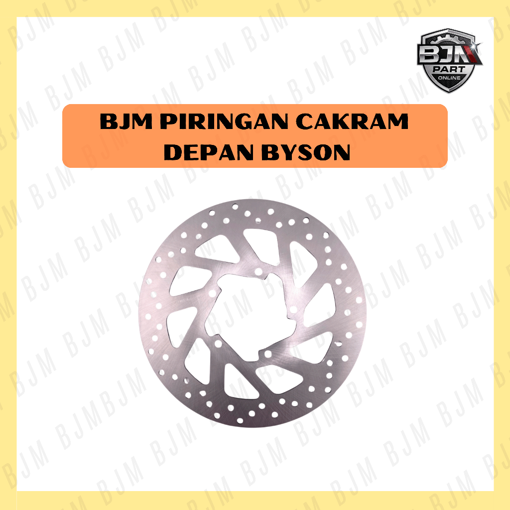 PIRINGAN CAKRAM DEPAN BYSON OLD BYSON FI DISK BRAKE FRONT BJM QUALITY