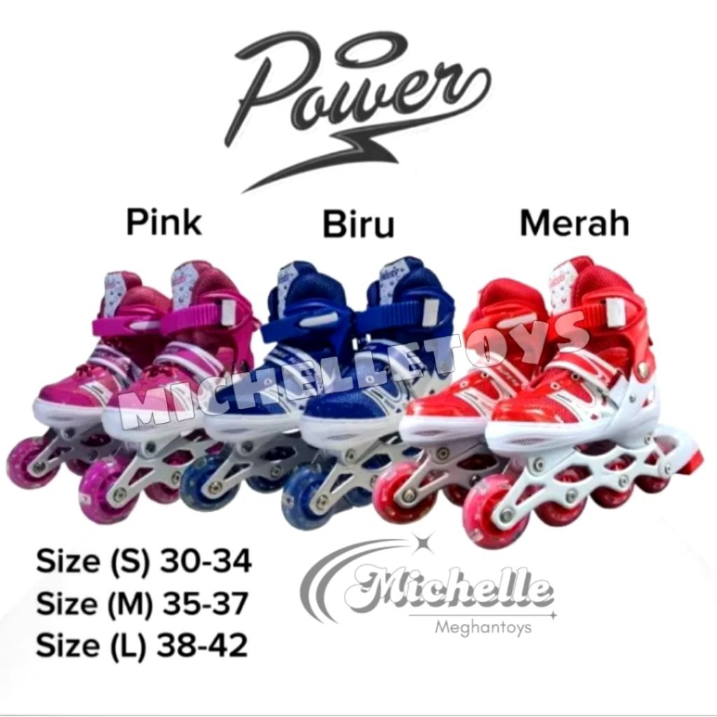 Sepatu Roda Anak Power Sepatu Roda Edukasi Anak