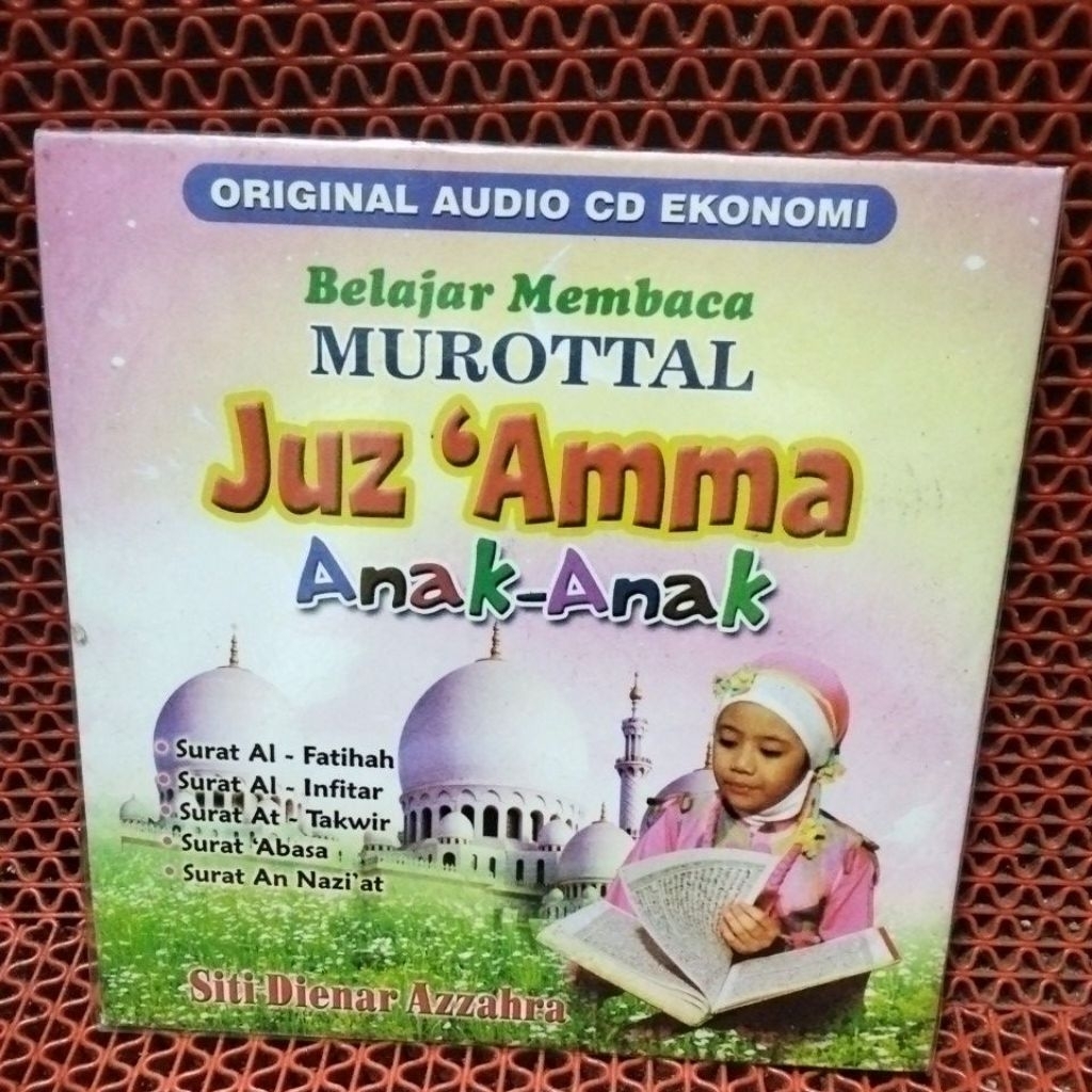 CD MUROTAL JUZ AMMA ANAK ANAK 100% ORIGINAL BARU DAN MASIH SEGEL