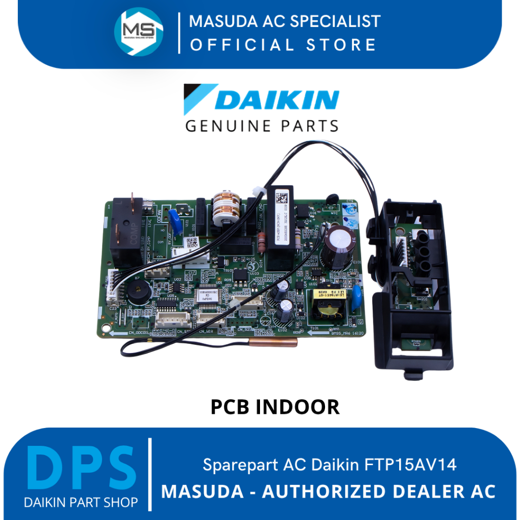 Modul PCB Indoor AC Daikin Standard Malaysia FTP25 Series Sparepart AC Daikin Original 1/2 pk 1 pk
