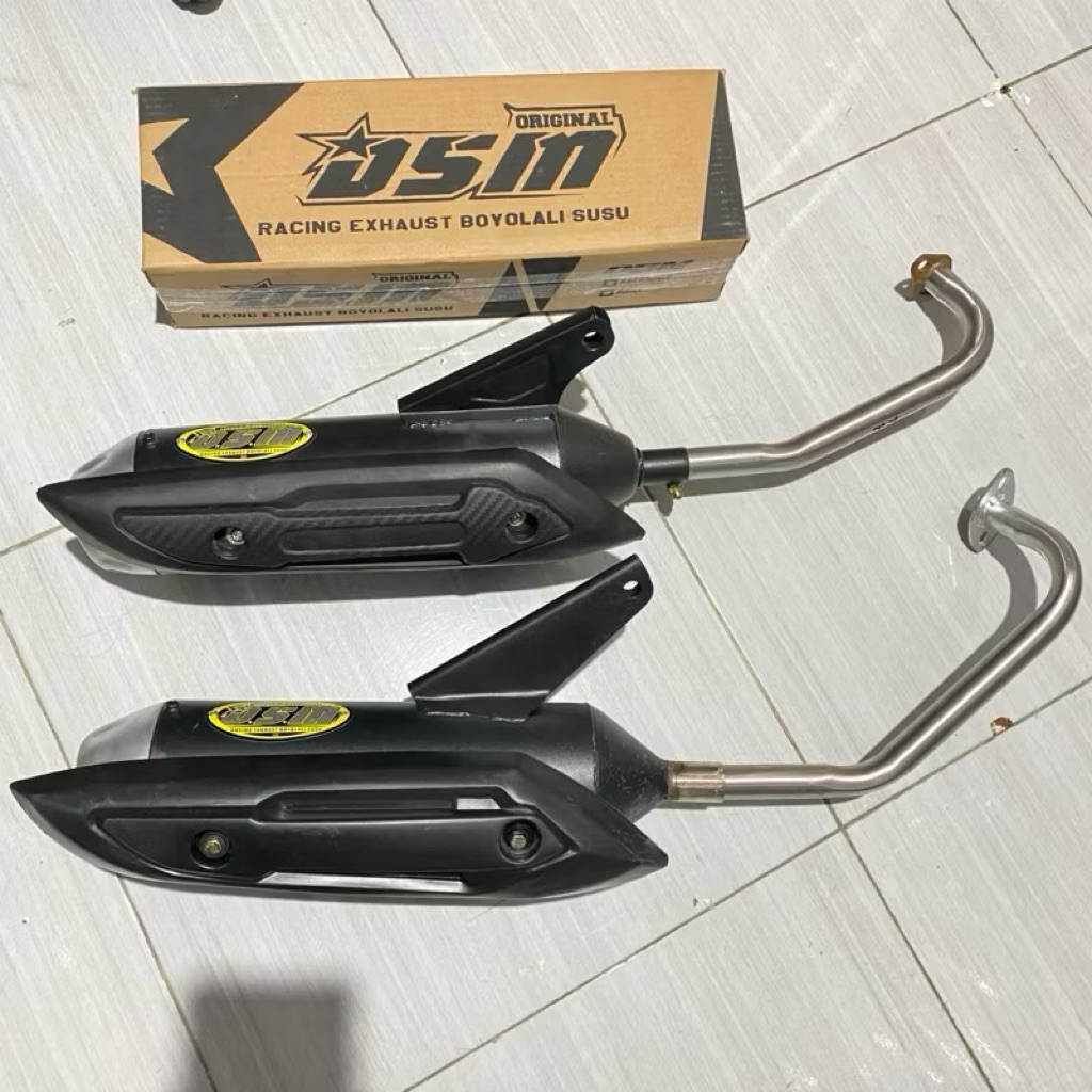 Knalpot Dsm standar racing mio j beat old beat new vario 110 vario 150 &125