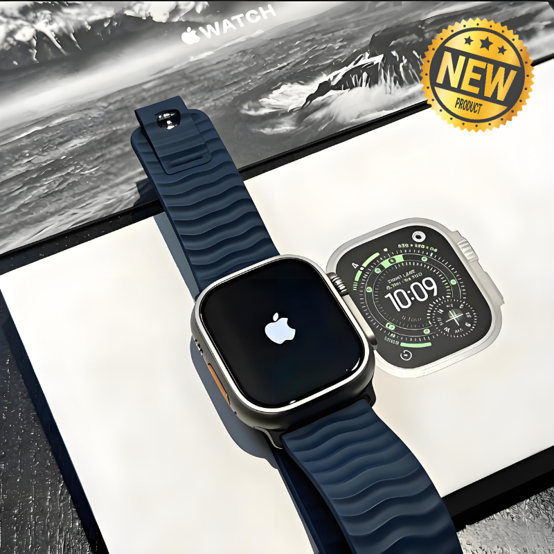 ORIGINAL  Apple SmartWatch Ultra 3 AMOLED HD 2.3 Inci IP68 Smartwatch Pria Android IOS Jam Smartwatc