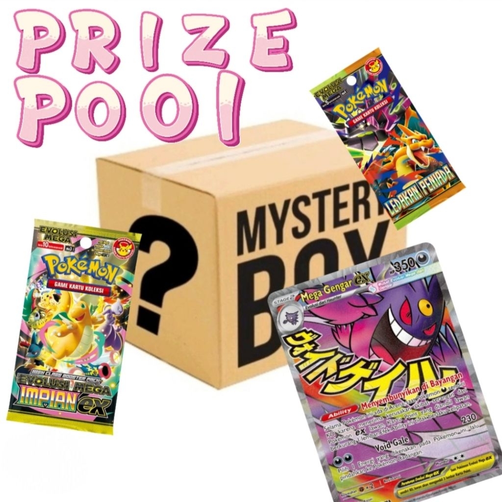 mystery box pokemon pack Indonesia