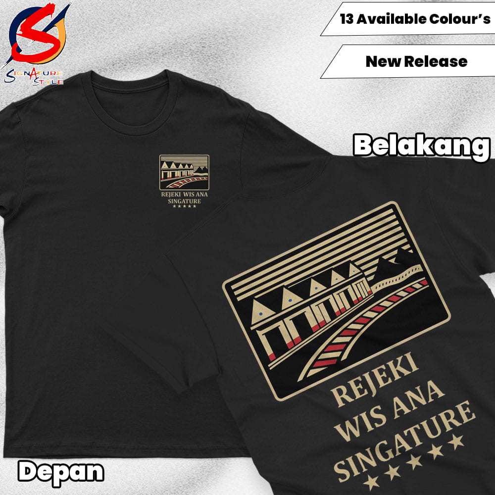 Signature - T-Shirt Bahan Premium Gambar Rejeki Wis Ana Singature | Kaos  Gambar Keren, Bahan Premiu