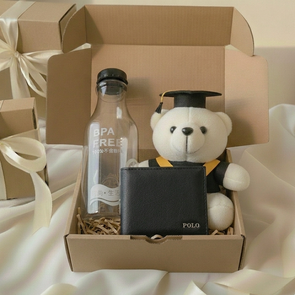 Hampers Wisuda Cowok Hadiah Wisuda Cowok Murah Paket Hadiah Dompet Lipat Cowok