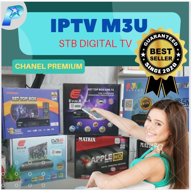 IPTV STB TV Digital  | M3U IPTV bisa untuk semua STB TV Digital
