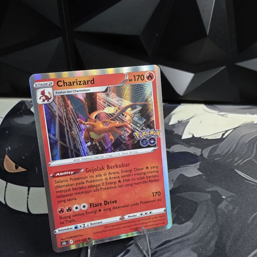 Tcg Pokemon Charizard Pokemon Go Holo IDN