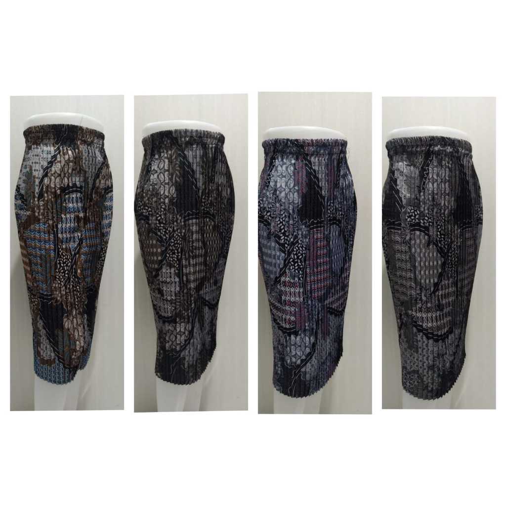plisket batik panjang 7/8 bawahan kebaya