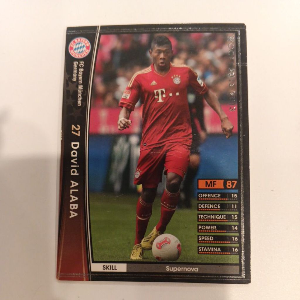 kartu bola panini wccf 2012/2013 Bayern Munchen