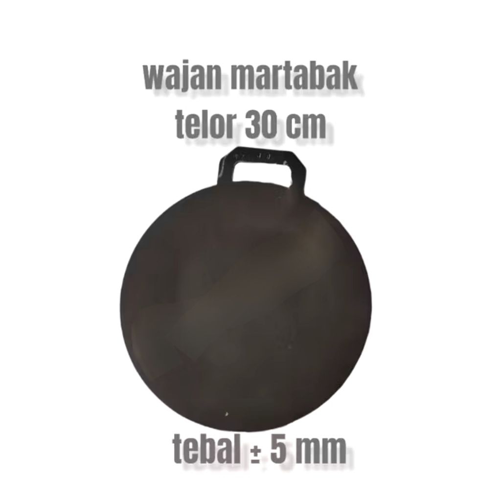 Wajan Martabak Telor 30 CM Tebal 5 MM Anti Lengket