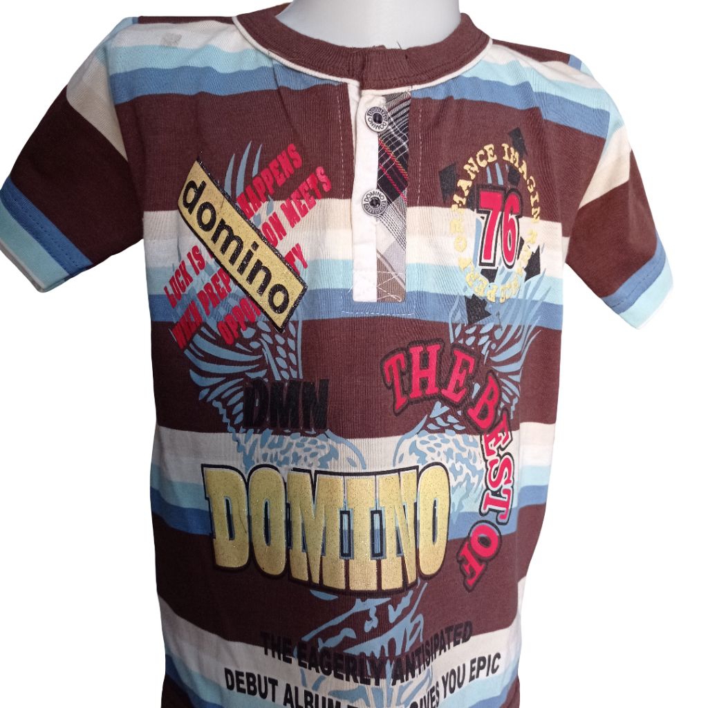 Kaos Anak laki-laki Domino Kids