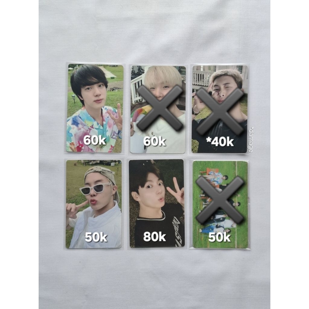BTS Photocard In the Soop season 2 early bird gift set