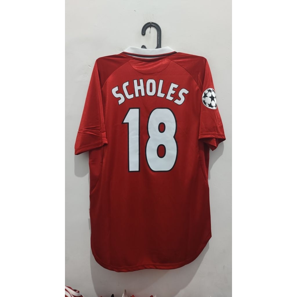 jersey retro M@nch3st3r Utd@ Scholes size XL