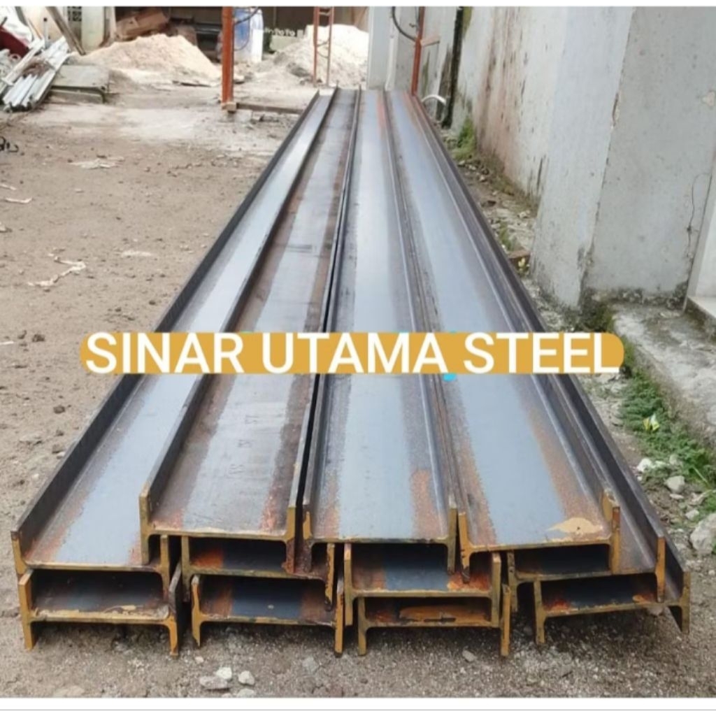 Besi HBeam 100 / H Beam 125 / H-Beam 150 / Hbeam 175/ H Beam 200 / H-Bean 250