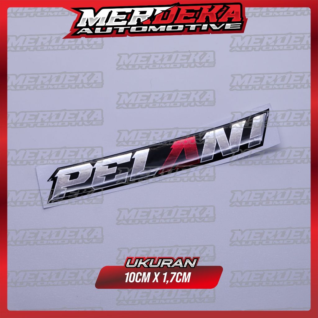 Emblem pelan / emblem timbul pelan / sticker pelan / stiker logo pelan / emblem 3d pelan / stiker 3d