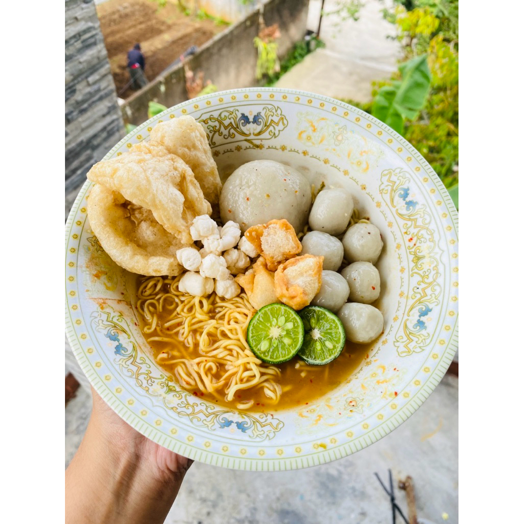 cilok goang isi ayam suir pedas dapur tasik