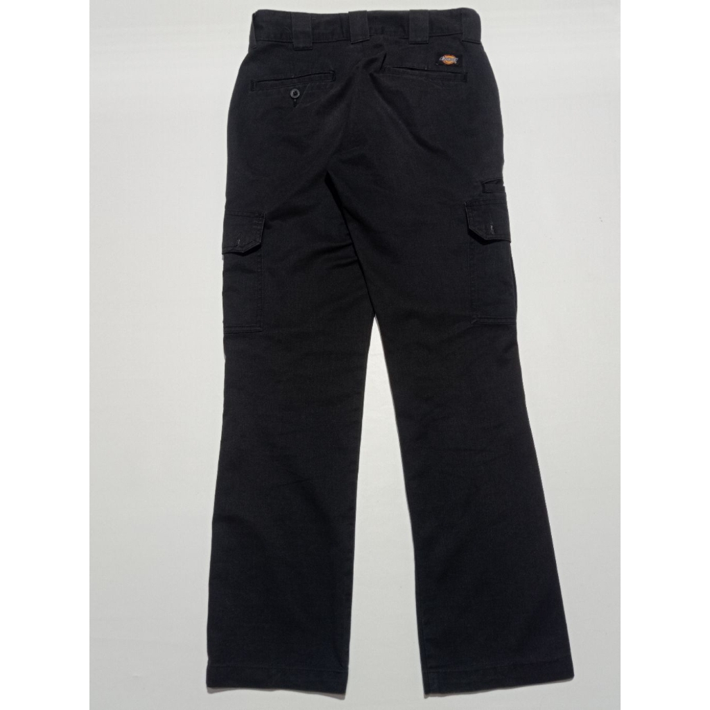 Celana Dickies Cargo Slim Straight Warna Hitam Black Size 30×30 Second Brand Dickies