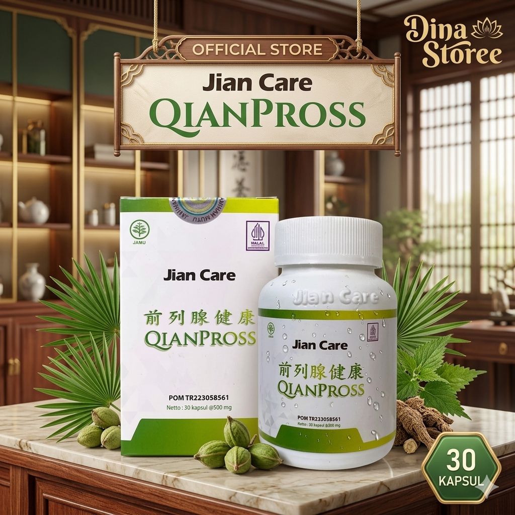 Jian Care Qianpross Herbal Cina Alami untuk Mengatasi Masalah Prostat