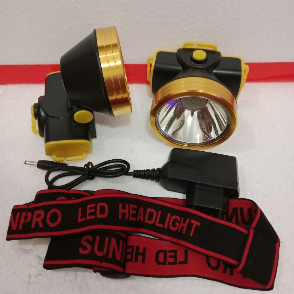 senter kepala 15 watt IMAC ASC 9115 lampu emergency
