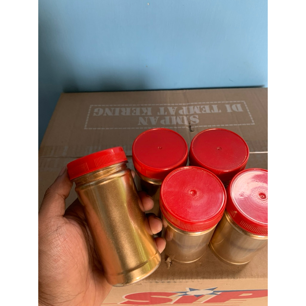 Cat Gold Bubuk/Grom Emas Untuk Finishing