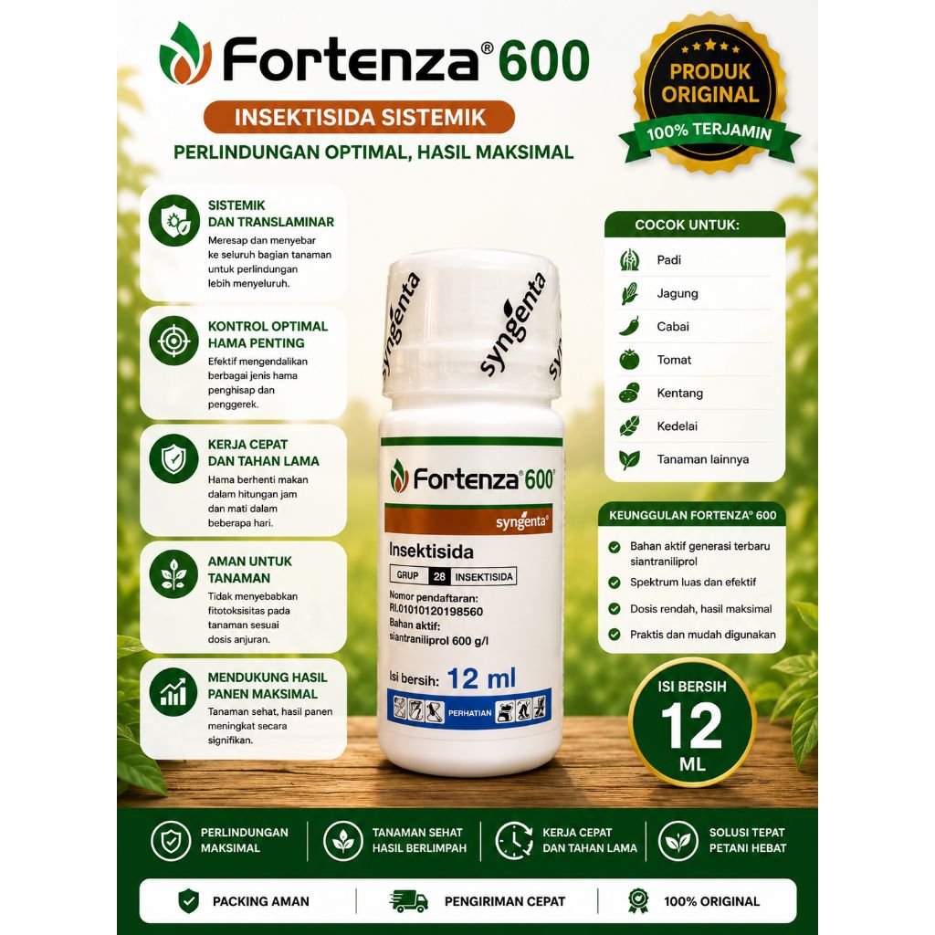 Insektisida FORTENZA 600FS (12ml) ~ Syngenta