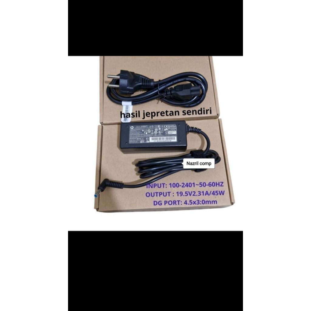 adaptor charger laptop hp original 14S-DK1514AU 14S-DK1507AU 14-DK1524AU