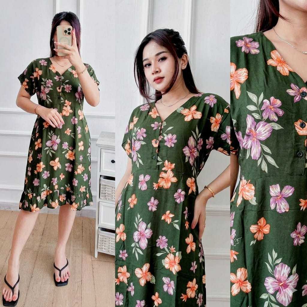 DRESS BUSUI/ DASTER MAHALINI PENDEK/ DASTER REMPEL