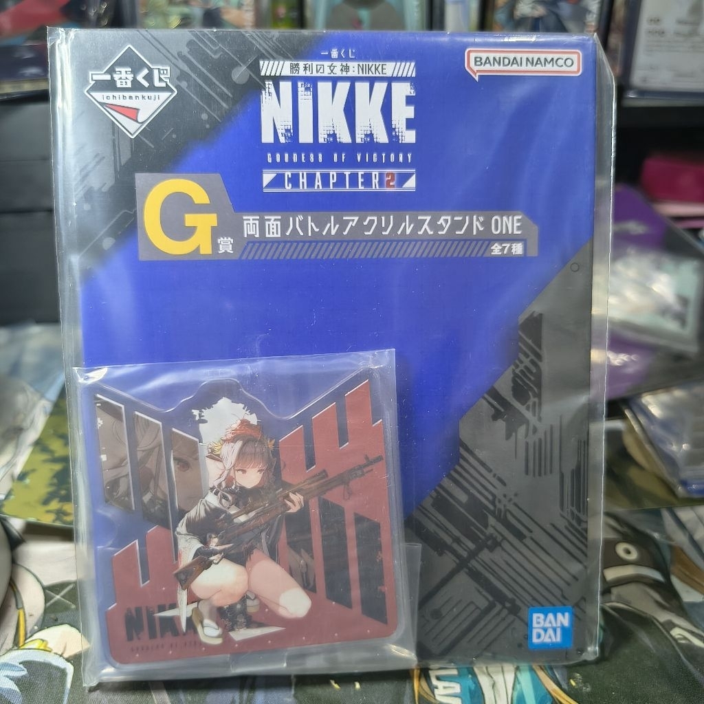 NIKKE Chapter 2 Ichiban Kuji Prize G Sakura double-sided battle acrylic stand