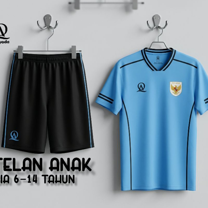 TERBARU KAOS BOLA ANAK ANAK SSB USIA 6-14 TAHUN