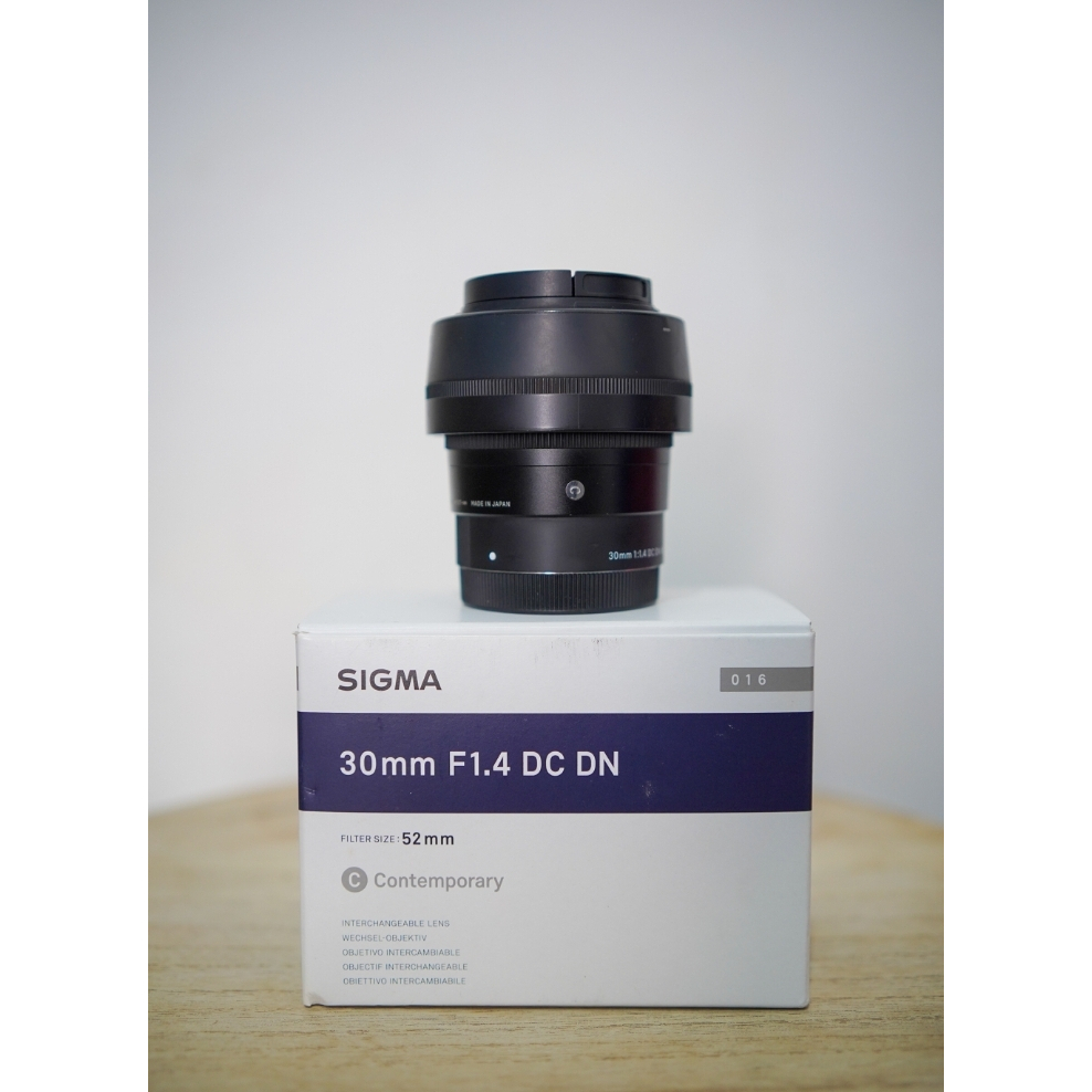 sigma 30mm f1.4 sony / bekas