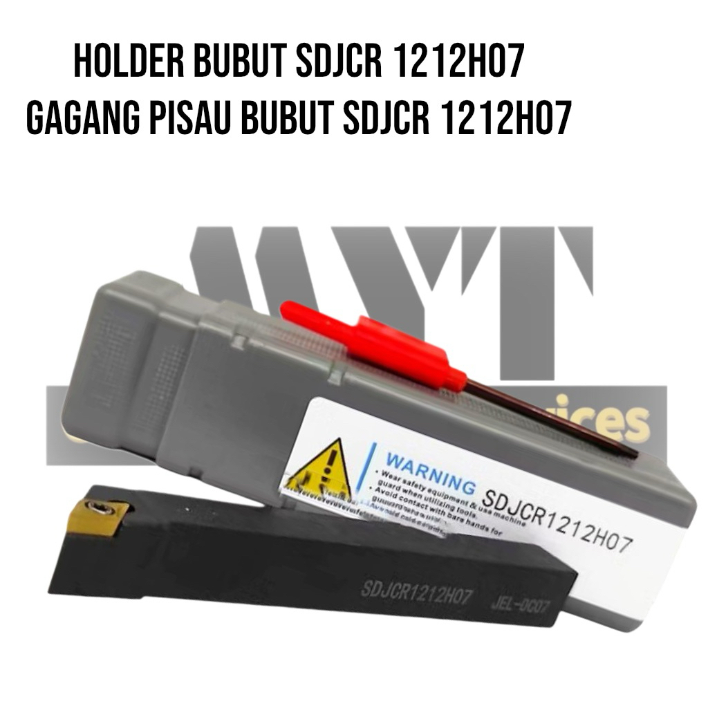 Holder Bubut SDJCR 1212H07 Gagang Pisau Bubut sdjcr 1212h07