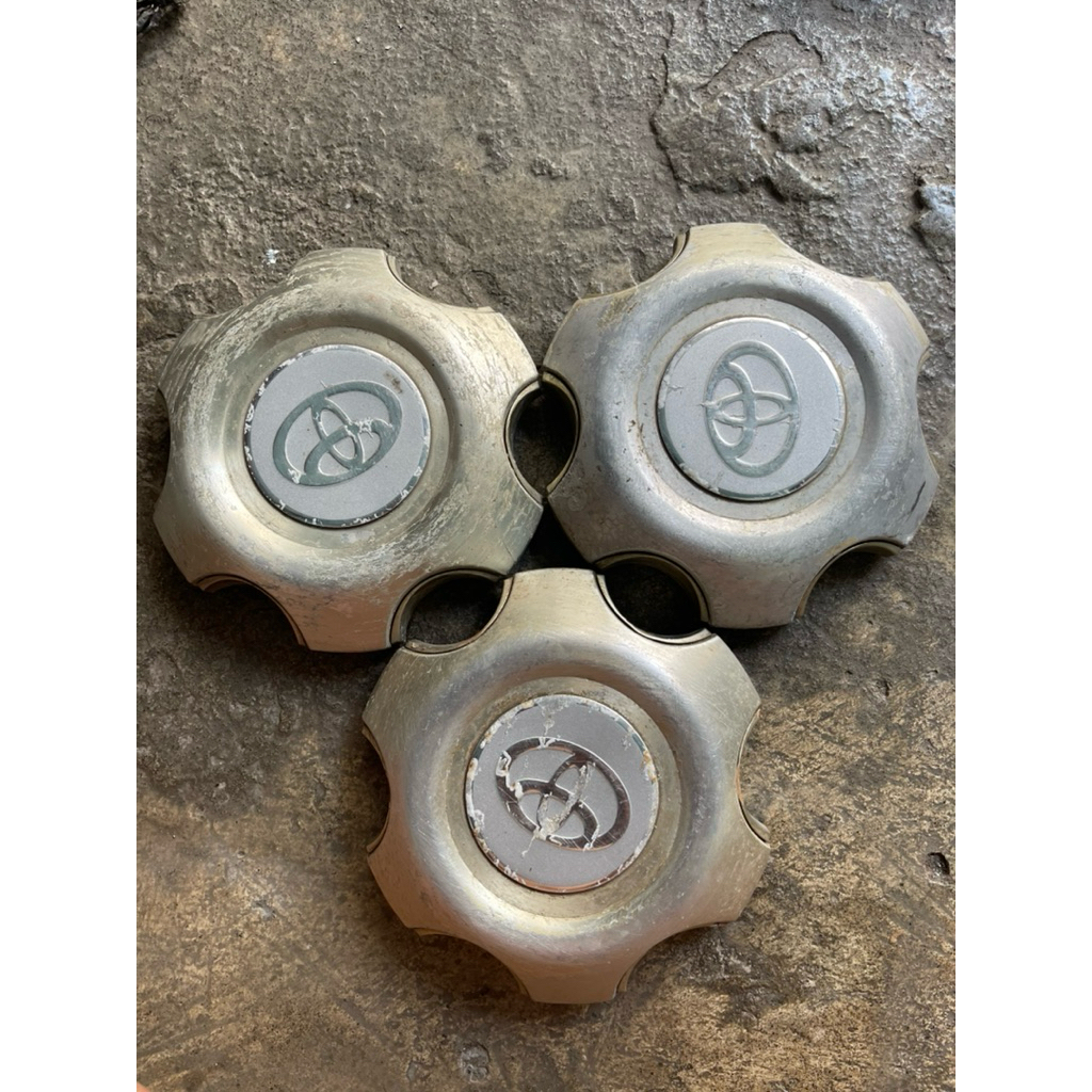 tutup roda dop velg toyota prado original copotan 3pcs