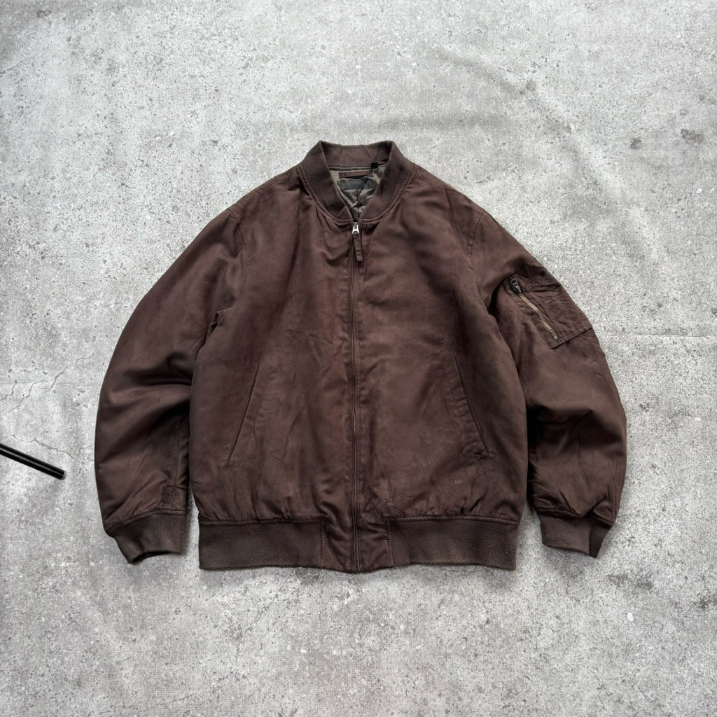 Bomber suede by Uniqlo