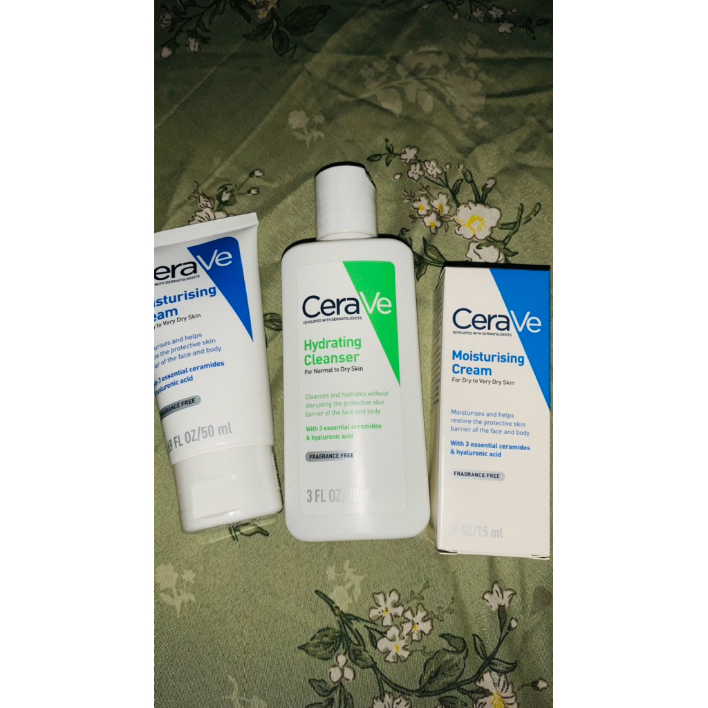preloved lacoco, cerave ori segel semua